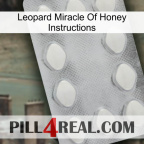Leopard Miracle Of Honey Instructions 16